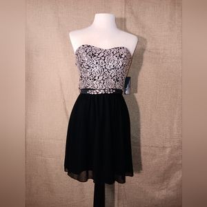 NEW BCX Strapless Dress 3